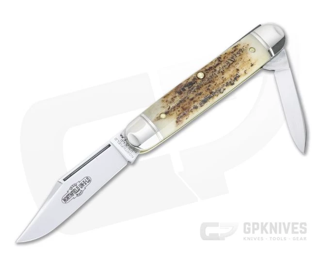 Northfield UN-X-LD #68 White Owl Sambar Stag Slip Joint 681221-19 3 Northfield UN-X-LD #68 White Owl Sambar Stag Slip Joint 681221-19