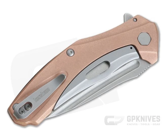 Kershaw Natrix Medium Copper Stonewashed D2 KVT Sub-Frame Lock Flipper 7007CU 4 Kershaw Natrix Medium Copper Stonewashed D2 KVT Sub-Frame Lock Flipper 7007CU - Image 2