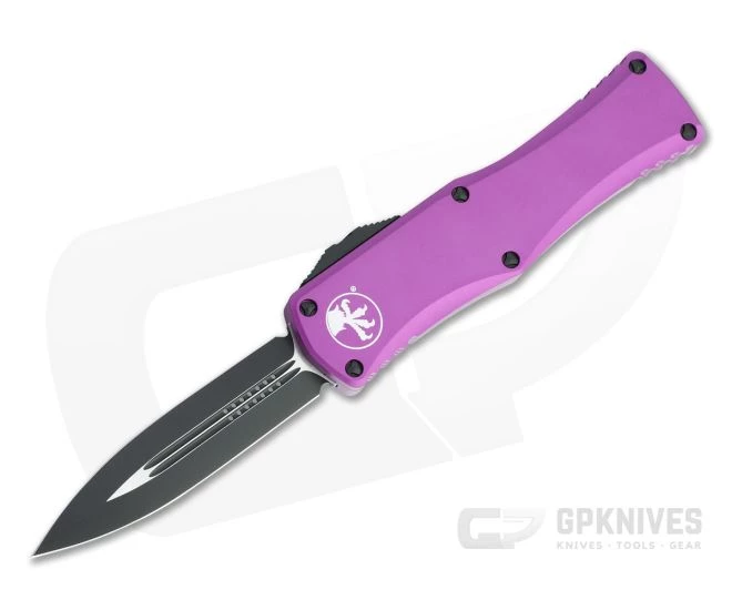 Microtech Hera D/E Black Double Edge Violet OTF Automatic 702-1VI 3 Microtech Hera D/E Black Double Edge Violet OTF Automatic 702-1VI