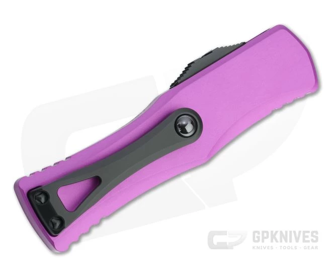 Microtech Hera D/E Black Double Edge Violet OTF Automatic 702-1VI 4 Microtech Hera D/E Black Double Edge Violet OTF Automatic 702-1VI - Image 2