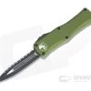 Microtech Hera D/E Black Full Serrated Double Edge OD Green OTF Automatic 702-3OD 1 Microtech Hera D/E Black Full Serrated Double Edge OD Green OTF Automatic 702-3OD -EDC (Every Day Carry) Shop 702 3od 1
