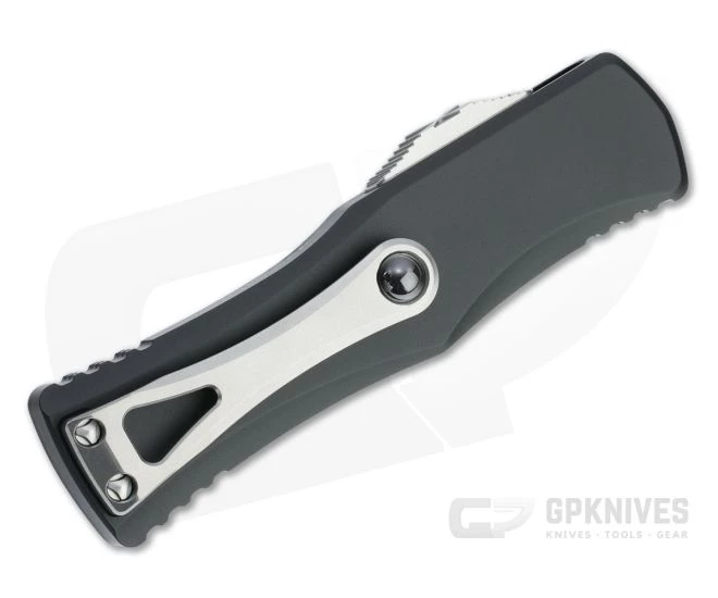 Microtech Hera D/E Satin Double Edge Black OTF Automatic 702-4 4 Microtech Hera D/E Satin Double Edge Black OTF Automatic 702-4 - Image 2