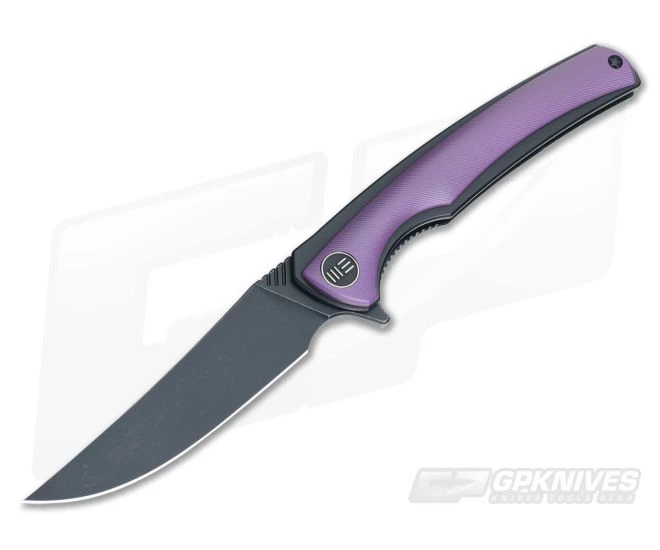 WE Knife Co 704F Flipper Purple Titanium Black M390 3 WE Knife Co 704F Flipper Purple Titanium Black M390