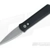 Protech Knives Godson Blasted Plain Edge Solid Black Aluminum 720 1 Protech Knives Godson Blasted Plain Edge Solid Black Aluminum 720 -EDC (Every Day Carry) Shop 720 1