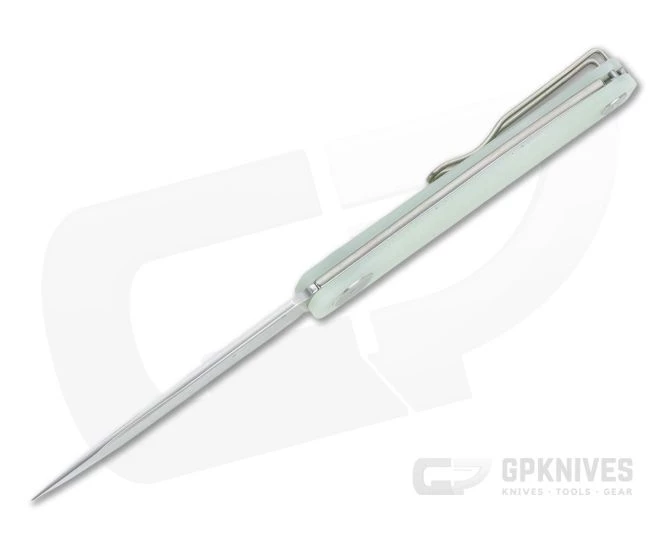 Real Steel Gslip Compact Satin VG10 Natural Jade G10 Slip Joint 7867 5 Real Steel Gslip Compact Satin VG10 Natural Jade G10 Slip Joint 7867 - Image 3