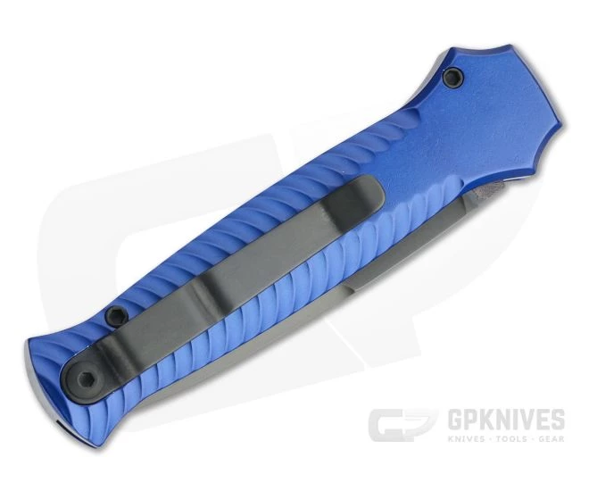 Piranha P7 Miniguard Tactical PVD S30V Blue Button Lock Automatic 4 Piranha P7 Miniguard Tactical PVD S30V Blue Button Lock Automatic - Image 2