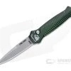 Piranha P7 Miniguard Stonewashed S30V Green Button Lock Automatic -EDC (Every Day Carry) Shop 7g 1
