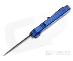 Piranha P8 Excalibur Tactical PVD 154CM Blue Double Action OTF Automatic -EDC (Every Day Carry) Shop 8bt 3