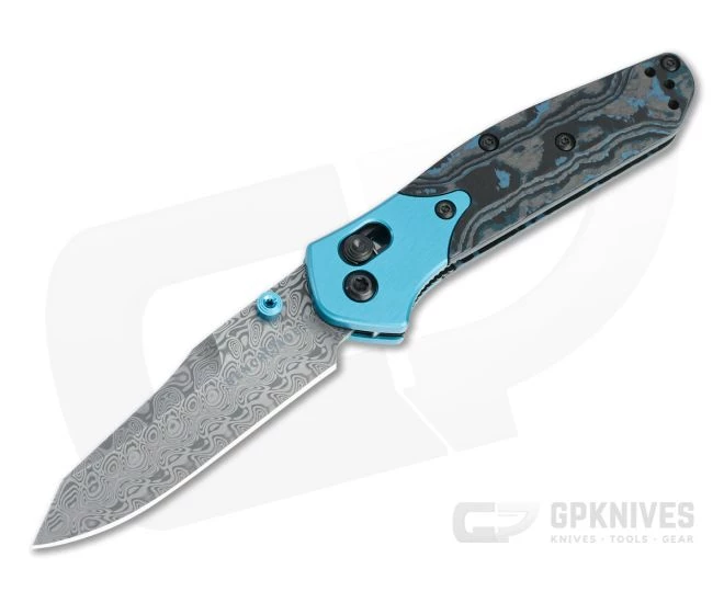 Benchmade 945-221 Mini Osborne Gold Class Damasteel Arctic Storm Fat Carbon AXIS Lock Folder 3 Benchmade 945-221 Mini Osborne Gold Class Damasteel Arctic Storm Fat Carbon AXIS Lock Folder