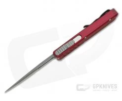 Guardian Tactical Recon-035 Stonewashed Elmax Single Edge Red OTF Automatic 94511 -EDC (Every Day Carry) Shop 94511 red 3