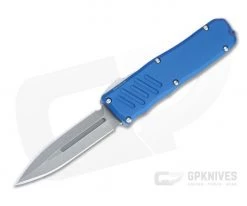 Guardian Tactical Recon-035 Stonewashed Elmax Double Edge Blue OTF Automatic 94531