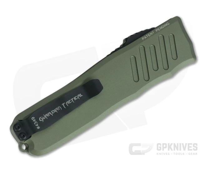 Guardian Tactical Recon-035 OD Green Two-Tone Elmax Single Edge D/A OTF Automatic 98211 4 Guardian Tactical Recon-035 OD Green Two-Tone Elmax Single Edge D/A OTF Automatic 98211 - Image 2