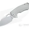 GiantMouse ACE Riv Satin Elmax Titanium Frame Lock Flipper -EDC (Every Day Carry) Shop ace riv titanium 1