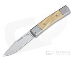 LionSteel BestMan Traditional Slip Joint M390 Olive Wood BM1-UL