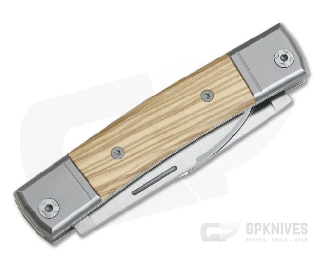 LionSteel BestMan 2-Blade Slip Joint M390 Olive Wood BM13-UL 4 LionSteel BestMan 2-Blade Slip Joint M390 Olive Wood BM13-UL - Image 2