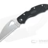Byrd Harrier 2 Wharncliffe Lightweight Black FRN Satin Serrated Folder BY01SBKWC2 -EDC (Every Day Carry) Shop by01sbkwc2 1 1