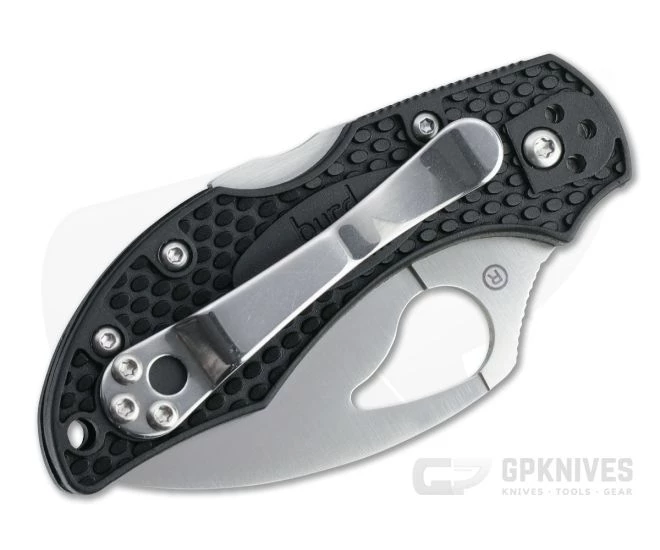 Byrd Robin 2 Wharncliffe Lightweight Black FRN Satin Plain Edge Folder BY10PBKWC2 4 Byrd Robin 2 Wharncliffe Lightweight Black FRN Satin Plain Edge Folder BY10PBKWC2 - Image 2