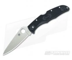 Spyderco Endura 4 Flat Ground VG10 Black FRN C10FPBK