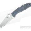 Spyderco Endura 4 Flat Ground VG10 Gray FRN C10FPGY -EDC (Every Day Carry) Shop c10fpgy 2