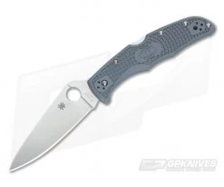 Spyderco Endura 4 Flat Ground VG10 Gray FRN C10FPGY