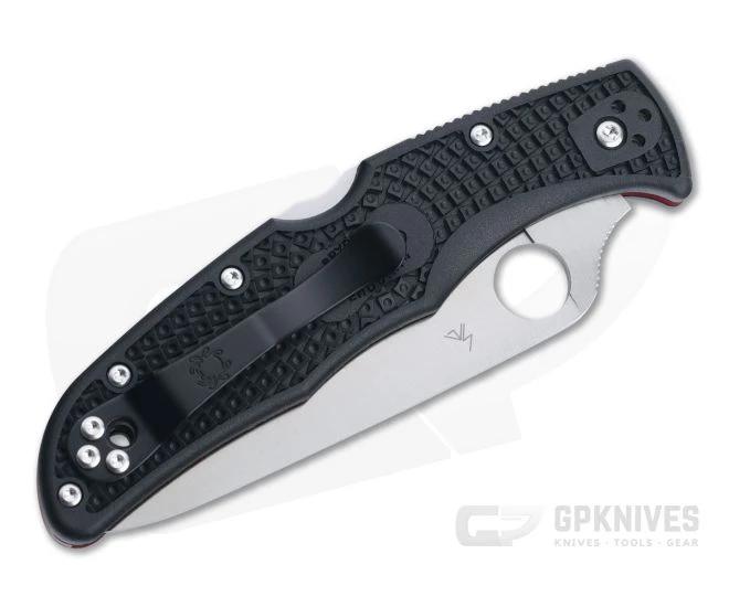 Spyderco Endura 4 Thin Red Line Partially Serrated VG10 FRN Folder C10FPSBKRD 4 Spyderco Endura 4 Thin Red Line Partially Serrated VG10 FRN Folder C10FPSBKRD - Image 2
