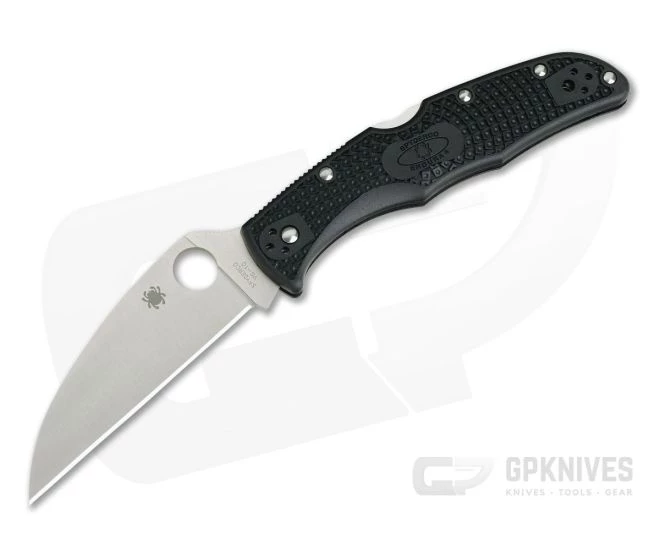 Spyderco Endura 4 Wharncliffe Black FRN Plain VG10 C10FPWCBK 3 Spyderco Endura 4 Wharncliffe Black FRN Plain VG10 C10FPWCBK
