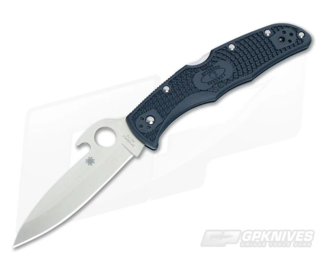 Spyderco Endura 4 Emerson Wave Opener VG10 Spear Point Gray FRN C10PGYW 3 Spyderco Endura 4 Emerson Wave Opener VG10 Spear Point Gray FRN C10PGYW