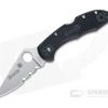 Spyderco Delica 4 Thin Red Line Partially Serrated VG10 FRN Folder C11FPSBKRD -EDC (Every Day Carry) Shop c11fpsbkrd 1 1