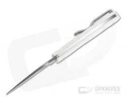 Spyderco Urban Sprint Damasteel Ivory G10 Slip Joint Folder C127GPIVD -EDC (Every Day Carry) Shop c127gpivd 3