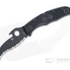 Spyderco Matriarch 2 SpyderEdge Black Blade Emerson Wave C12SBBK2W 2 Spyderco Matriarch 2 SpyderEdge Black Blade Emerson Wave C12SBBK2W -EDC (Every Day Carry) Shop c12sbbk2w 3