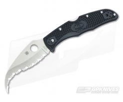 Spyderco Matriarch 2 Spyderedge Satin C12SBK2