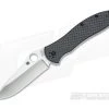 Spyderco Gayle Bradley 2 Satin M4 Carbon Fiber/G10 Laminate Liner Lock Folder C134CFP2 -EDC (Every Day Carry) Shop c134cfp2 1 1