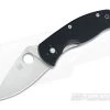 Spyderco Persistence Satin Plain Edge Black G10 Liner Lock C136GP