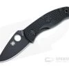 Spyderco Persistence Lightweight Black Plain Edge Black FRN Liner Lock Folder C136PBBK -EDC (Every Day Carry) Shop c136pbbk 1 1