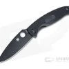 Spyderco Resilience Lightweight Black Plain Black FRN Liner Lock Folder C142PBBK 2 Spyderco Resilience Lightweight Black Plain Black FRN Liner Lock Folder C142PBBK -EDC (Every Day Carry) Shop c142pbbk 1 1