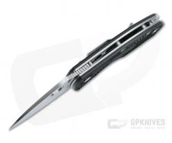 Spyderco Ambitious Lightweight Satin Plain Black FRN Liner Lock Folder C148PBK -EDC (Every Day Carry) Shop c148pbk 3