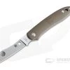 Spyderco Roadie Slip Joint Plain N690Co Brown FRN C189PBN -EDC (Every Day Carry) Shop c189pbn 2