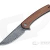 CIVIVI Mini Asticus Black Damascus Cuibourtia Wood Liner Lock Flipper C19026B-DS2 -EDC (Every Day Carry) Shop c19026b ds2 1 1