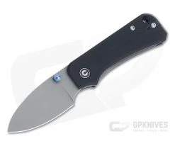 CIVIVI Baby Banter Gray Stonewashed Nitro-V Black G10 Liner Lock Folder C19068S-1