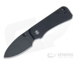 CIVIVI Baby Banter Black Stonewashed Nitro-V Black G10 Liner Lock Folder C19068S-2