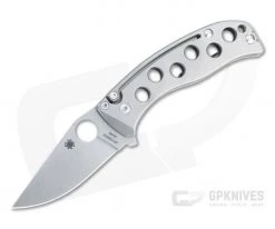 Spyderco Mike Read PITS Sprint M390 Titanium Slip Joint Folder C192TIPM390