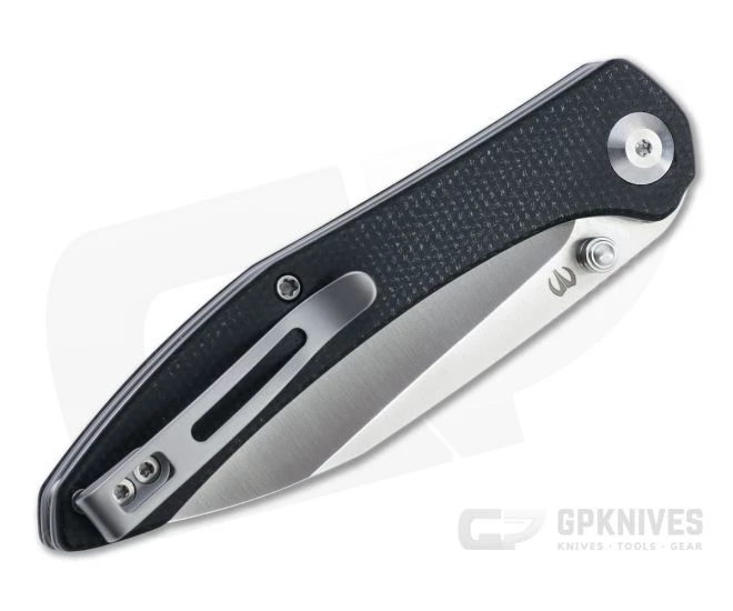 CIVIVI x Mallery Hadros Wharncliffe Satin Stainless Black Micarta Liner Lock Folder C20004-1 4 CIVIVI x Mallery Hadros Wharncliffe Satin Stainless Black Micarta Liner Lock Folder C20004-1 - Image 2