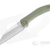 CIVIVI x Mallery Hadros Wharncliffe Satin Stainless Olive Micarta Liner Lock Folder C20004-3 -EDC (Every Day Carry) Shop c20004 3 1 1