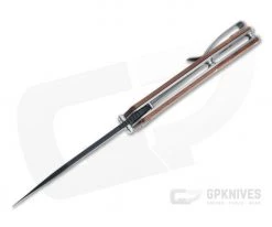 CIVIVI x Mallery Hadros Wharncliffe Black Damascus Cuibourtia Wood Liner Lock Folder C20004-DS1 -EDC (Every Day Carry) Shop c20004 ds 1 3