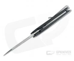 CIVIVI x Ostap Hel Ki-V Plus Top Flipper Blasted Nitro-V Black G10 Folder C20005B-1 -EDC (Every Day Carry) Shop c20005b 1 3