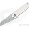 CIVIVI x Ostap Hel Ki-V Plus Top Flipper Blasted Nitro-V Ivory G10 Folder C20005B-2 -EDC (Every Day Carry) Shop c20005b 2 1 1