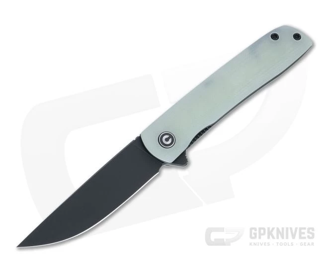 CIVIVI Bo Zinker Black Stonewashed Nitro-V Natural G10 Liner Lock Flipper C20009B-4 3 CIVIVI Bo Zinker Black Stonewashed Nitro-V Natural G10 Liner Lock Flipper C20009B-4