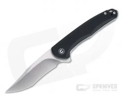 CIVIVI x Ochs Mini Sandbar Satin Nitro-V Black G10 Flipper C20011-1