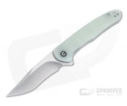 CIVIVI x Ochs Mini Sandbar Satin Nitro-V Natural G10 Flipper C20011-2