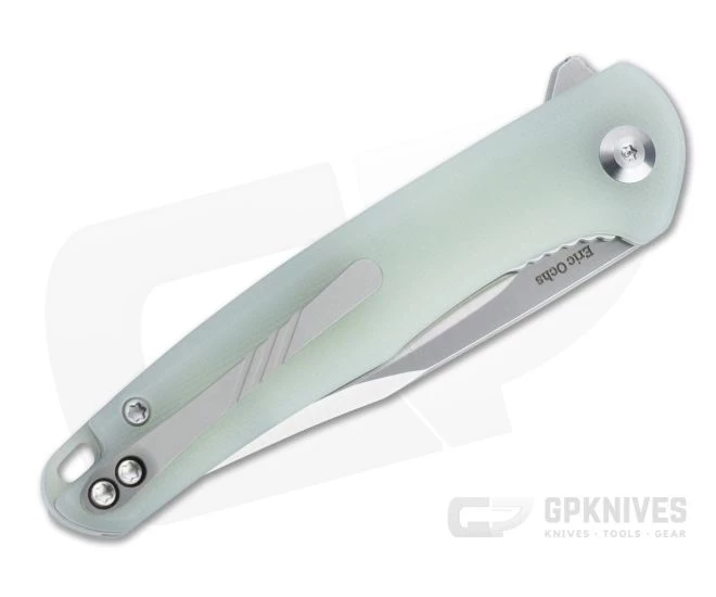 CIVIVI x Ochs Mini Sandbar Satin Nitro-V Natural G10 Flipper C20011-2 4 CIVIVI x Ochs Mini Sandbar Satin Nitro-V Natural G10 Flipper C20011-2 - Image 2